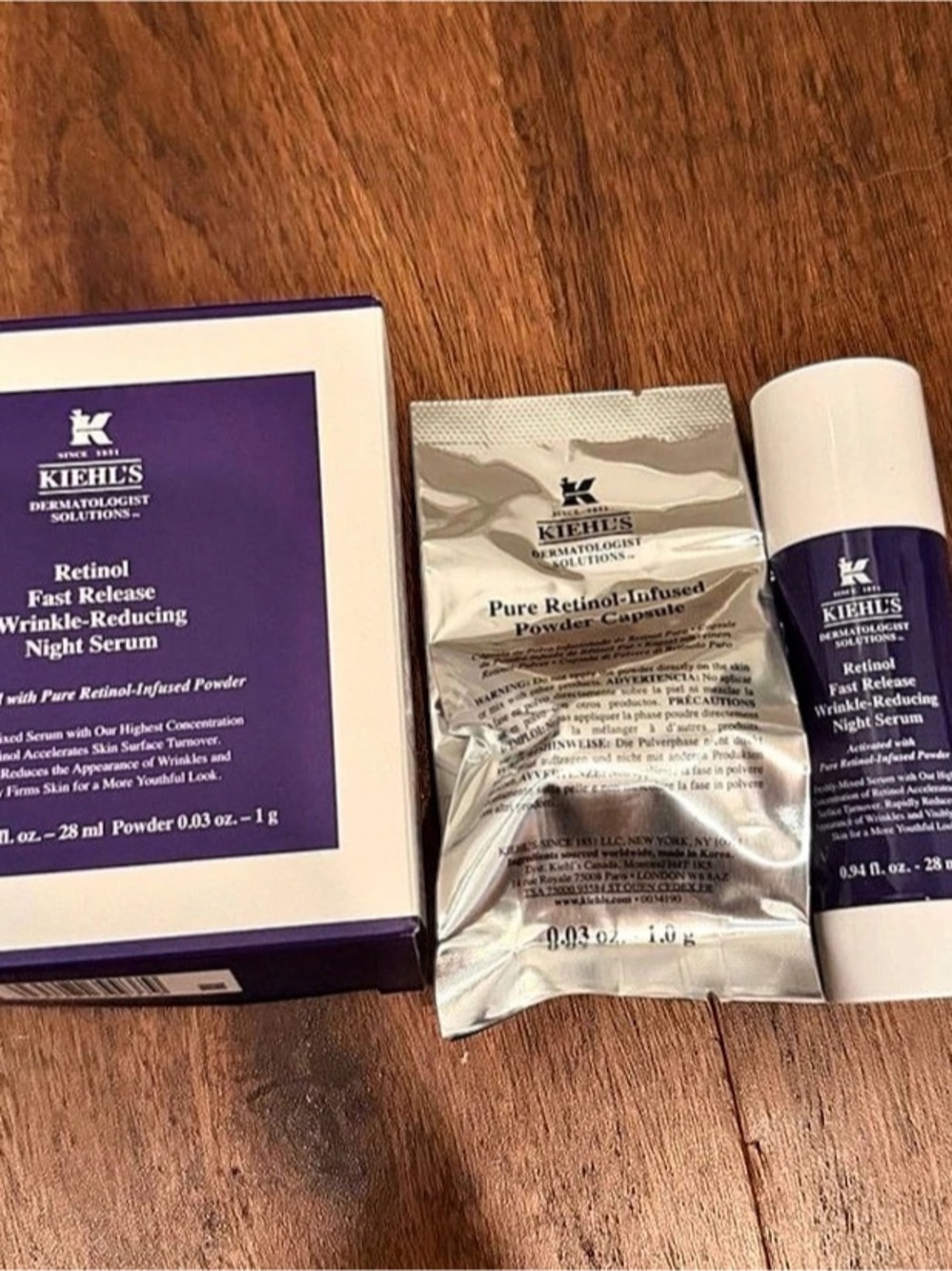 Kiehl's Retinol Fast Release Wrinkle-Reducing Night Serum